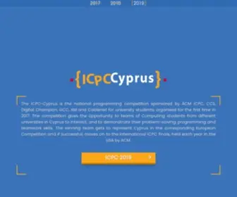 ICPC-CYprus.com(ICPC Cyprus) Screenshot