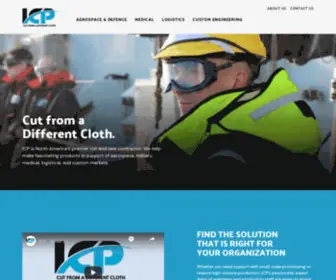 Icpdefense.com(International Custom Products (ICP)) Screenshot