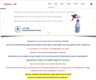 Icpi.net(Alternate Metal Surface Preparation & Pre) Screenshot