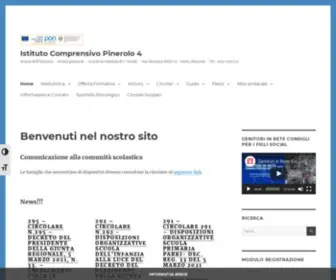 Icpinerolo4.edu.it(Istituto Comprensivo Pinerolo 4) Screenshot