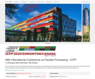 ICPP-Conf.org(ICPP Conf) Screenshot