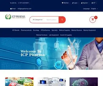 Icppharma.com(ICP Pharma) Screenshot