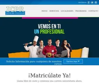 ICPRJC.edu(Grados Asociados) Screenshot