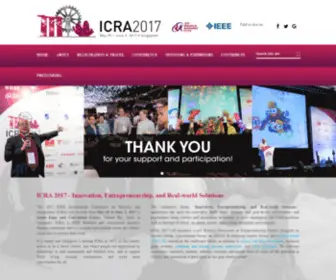 Icra2017.org(Site under maintenance) Screenshot