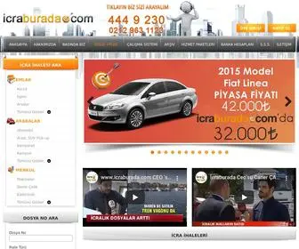 Icraburada.com(İcra Satış İlanları Burada) Screenshot
