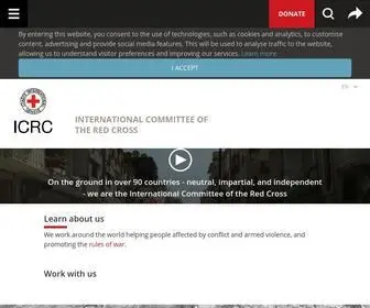 ICRC.org(The International Committee of the Red Cross (ICRC)) Screenshot