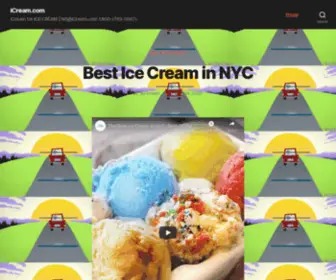 Icream.com(ICream for ICE CREAM) Screenshot