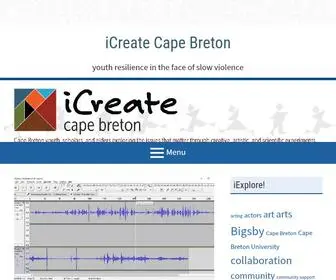 Icreatecapebreton.ca(Icreatecapebreton) Screenshot