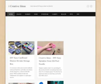 Icreativeideas.com(I Creative Ideas) Screenshot