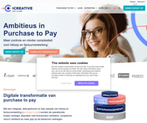 Icreative.nl(Corporate consultant ICreative) Screenshot