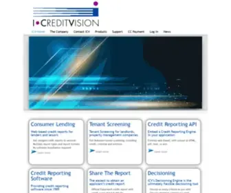 Icreditvision.com(Serving the credit industry since 1999) Screenshot