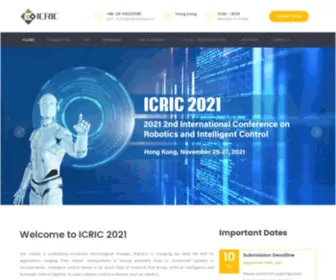 Icric.org(ICRIC 2021) Screenshot