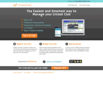 Icricketclub.com(Icricketclub) Screenshot