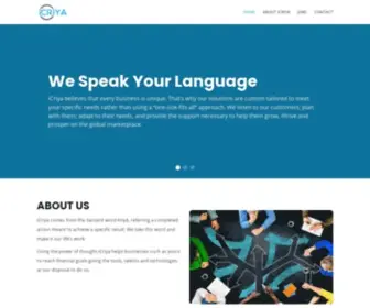 Icriya.com(We speak your Language) Screenshot