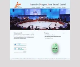 Icrnetwork.com(TAIDEN INDUSTRIAL CO) Screenshot