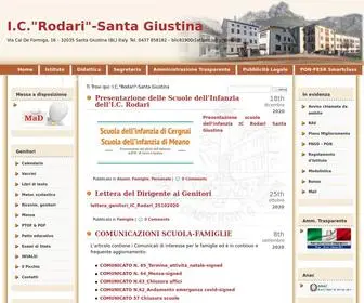 Icrodarisantagiustina.edu.it(I.C."Rodari"-Santa Giustina) Screenshot