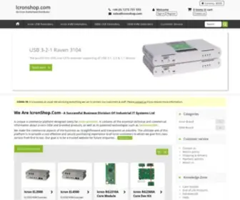 Icronshop.com(Official Icron products with fast delivery worldwide) Screenshot