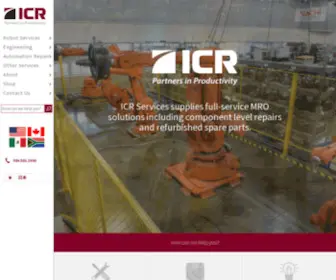 Icrservices.com(Industrial Control Repair) Screenshot