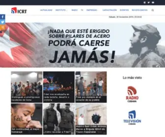 ICRT.cu(Instituto Cubano de Radio y Televisión) Screenshot