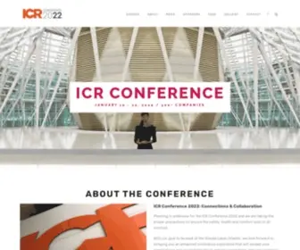 Icrxchange.com(ICR Conference 2022) Screenshot