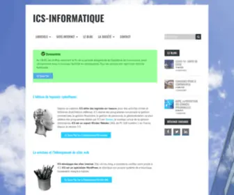 ICS-Informatique.com(Partenaire technologique de confiance) Screenshot