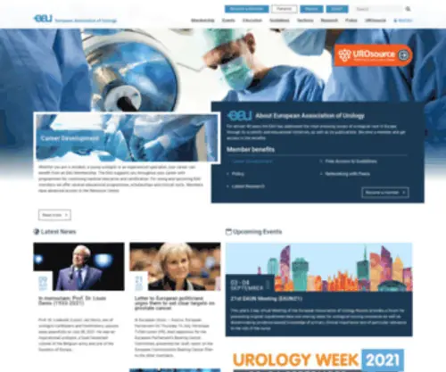 ICS2007.org(European Association of Urology (EAU)) Screenshot
