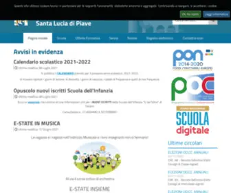 Icsantaluciadipiave.edu.it(Pagina iniziale) Screenshot