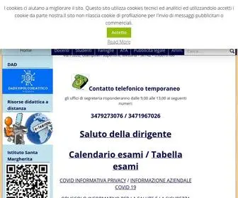 Icsantamargheritame.edu.it(Istituto Comprensivo Santa Margherita) Screenshot