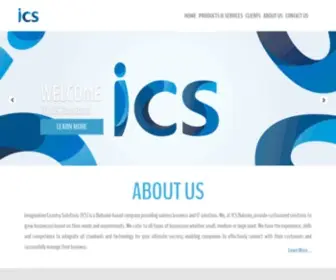 Icsbahrain.com(Simple Solutions For Complex Situations) Screenshot