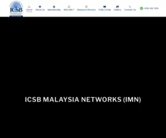 Icsbmalaysia.org(ICSB Malaysia Networks) Screenshot