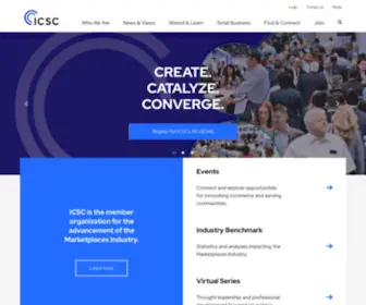 ICSC.com(ICSC) Screenshot