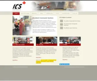 Icscanada.ca(Incident Command System) Screenshot