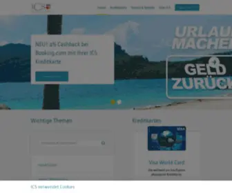 Icscards.de(International Card Services) Screenshot