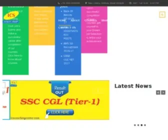 Icscoachingcentre.com(ICS Coaching Center) Screenshot