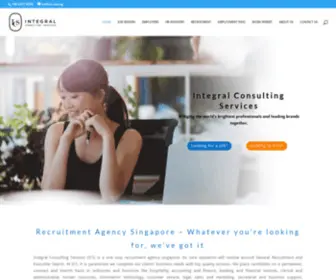 ICS.com.sg(Recruitment Agency Singapore) Screenshot