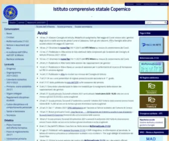 Icscopernico.edu.it(Istituto comprensivo statale Copernico) Screenshot