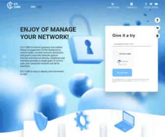Icscube.com(1С) Screenshot