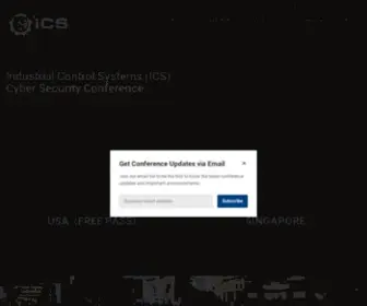 Icscybersecurityconference.com(The ICS Cyber Security Conference) Screenshot