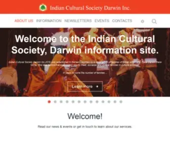 Icsdarwin.com.au(Indian Cultural Society Darwin Inc) Screenshot