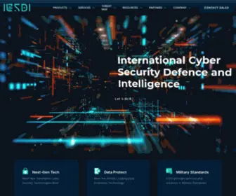 Icsdi.io(International Cyber Security Defence And Intelligence) Screenshot
