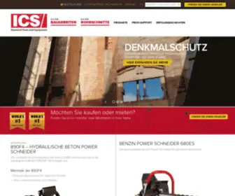 Icsdiamondtools.de(ICS) Screenshot