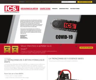 Icsdiamondtools.fr(ICS) Screenshot