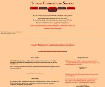 Icserv.com(Internet Communication Services) Screenshot