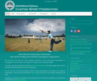 ICSF-Castingsport.com(International Casting Sport Federation) Screenshot