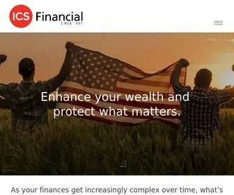 Icsfinancial.com(ICS Financial) Screenshot