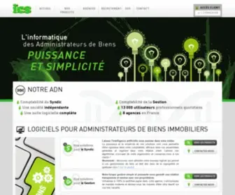 ICS.fr(Logiciel administrateurs de biens immobiliers) Screenshot