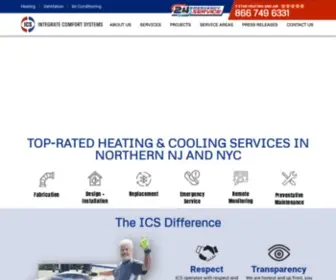 Icshvac.com(ICS HVAC) Screenshot