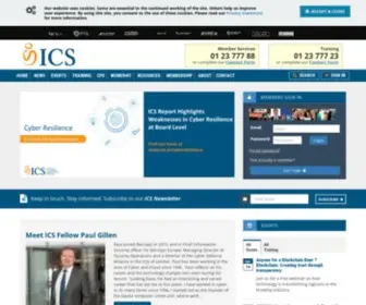 ICS.ie(Irish Computer Society's aim) Screenshot