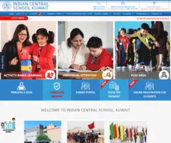 ICSKWT.com(Indian Central School) Screenshot