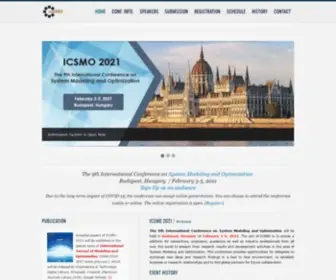 Icsmo.org(ICSMO 2022) Screenshot